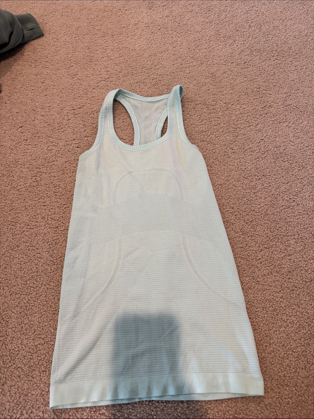 lululemon athletica mint green racerback tank